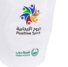 Positive Spirit White Waterproof Bag