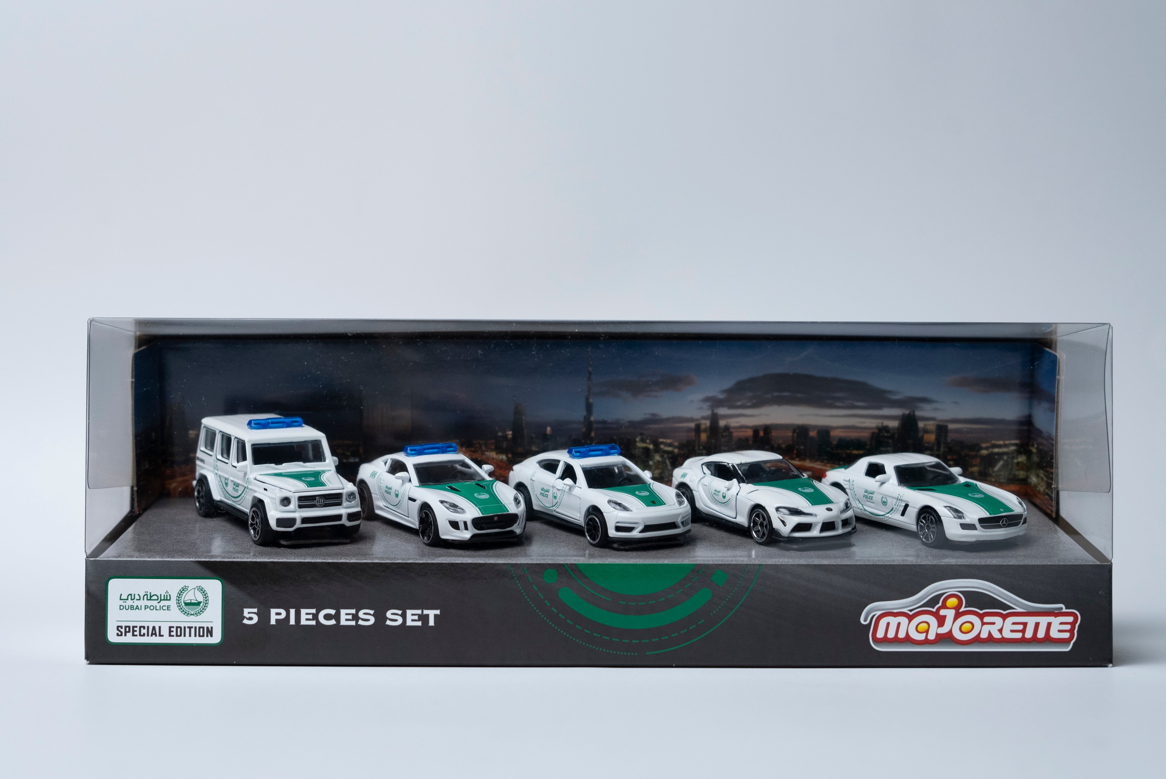 Dubai Police Car 5 Pieces Giftpack - V2