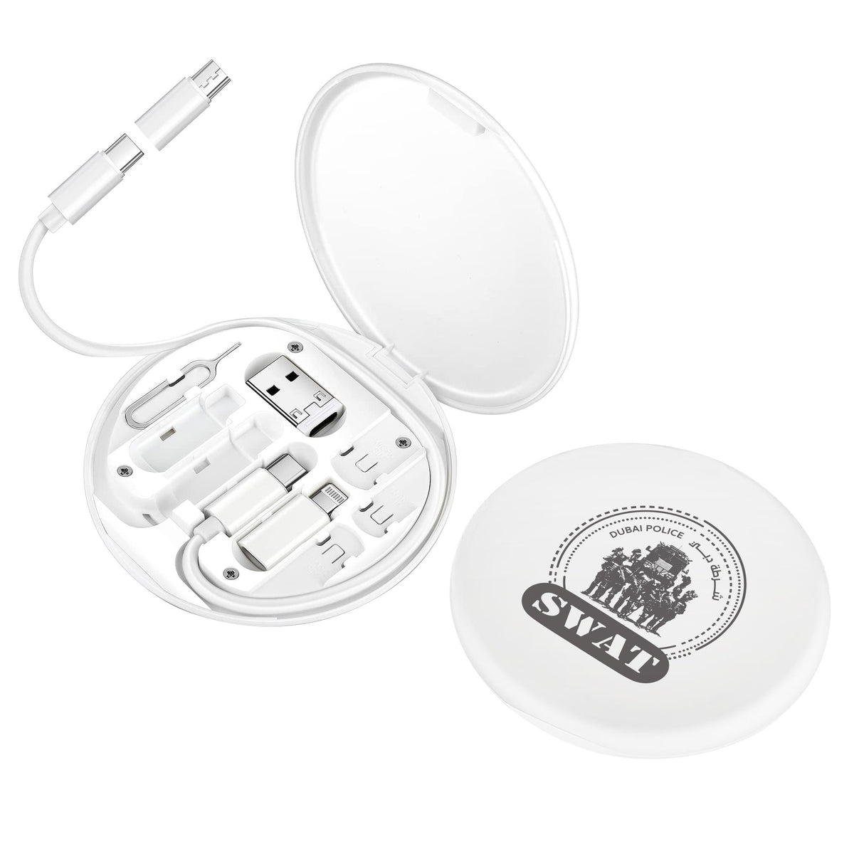 Multi-cable set with charging cables