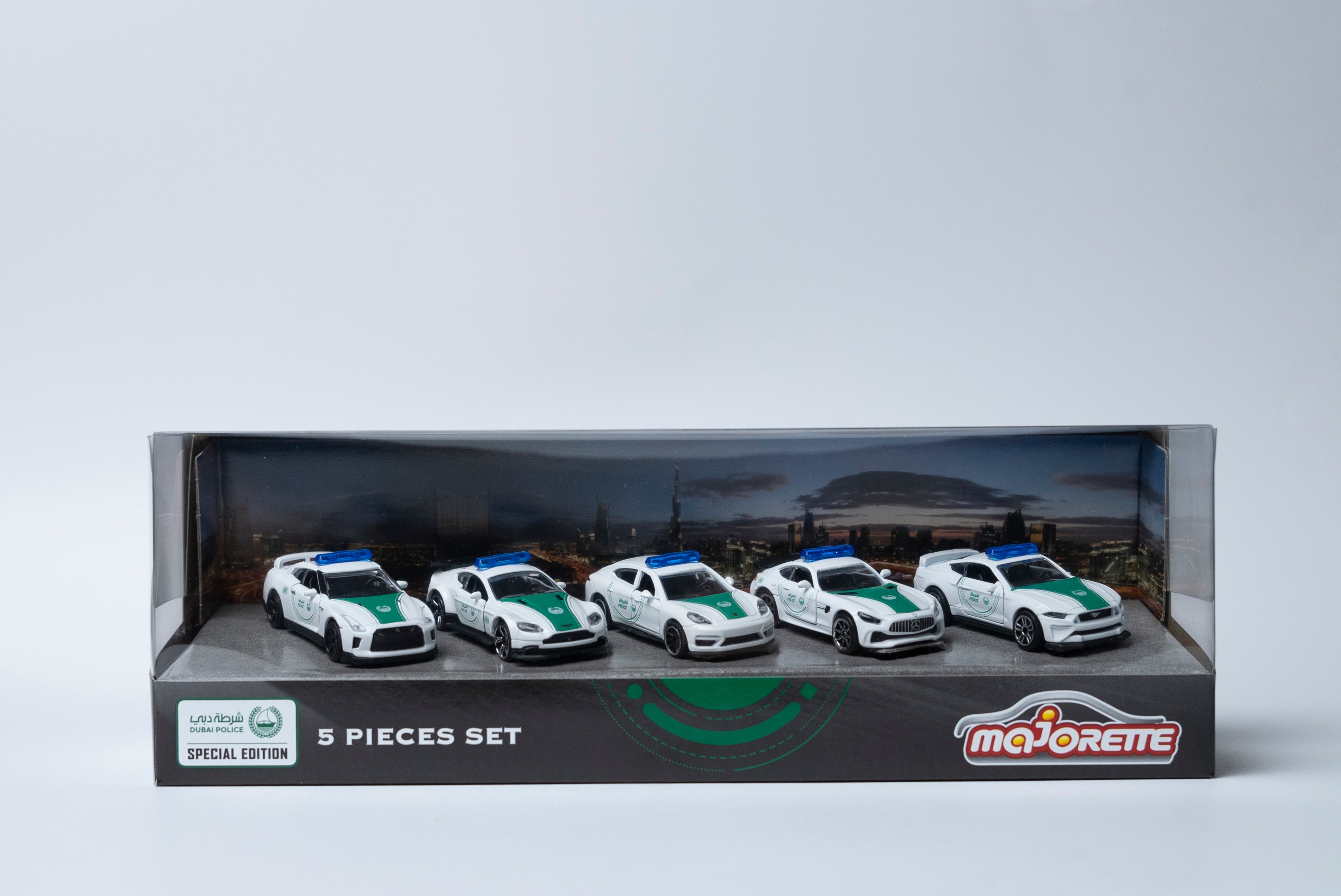 Dubai Police Car 5 Pieces Giftpack - V1