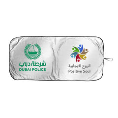 eCrime Dubai Police Car Sunshade