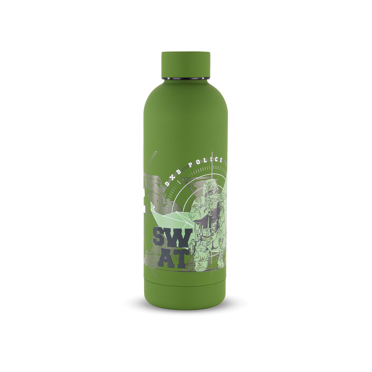 Green SWAT Stainless steel water bottle