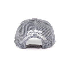 Grey Mesh Cap with DP HQ 999 Design Patch