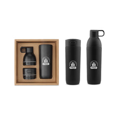 2-in-1 modular hydration set with interchangeable water bottle